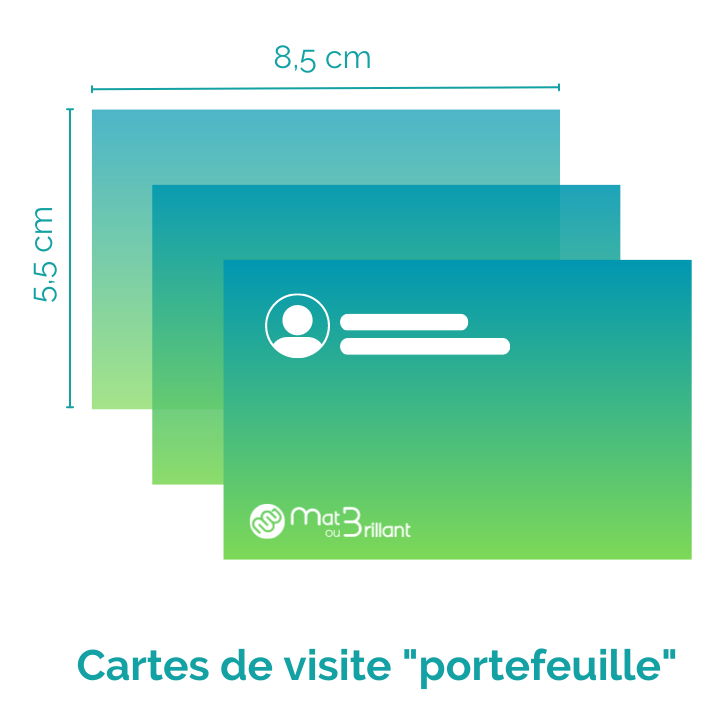 Format carte de visite